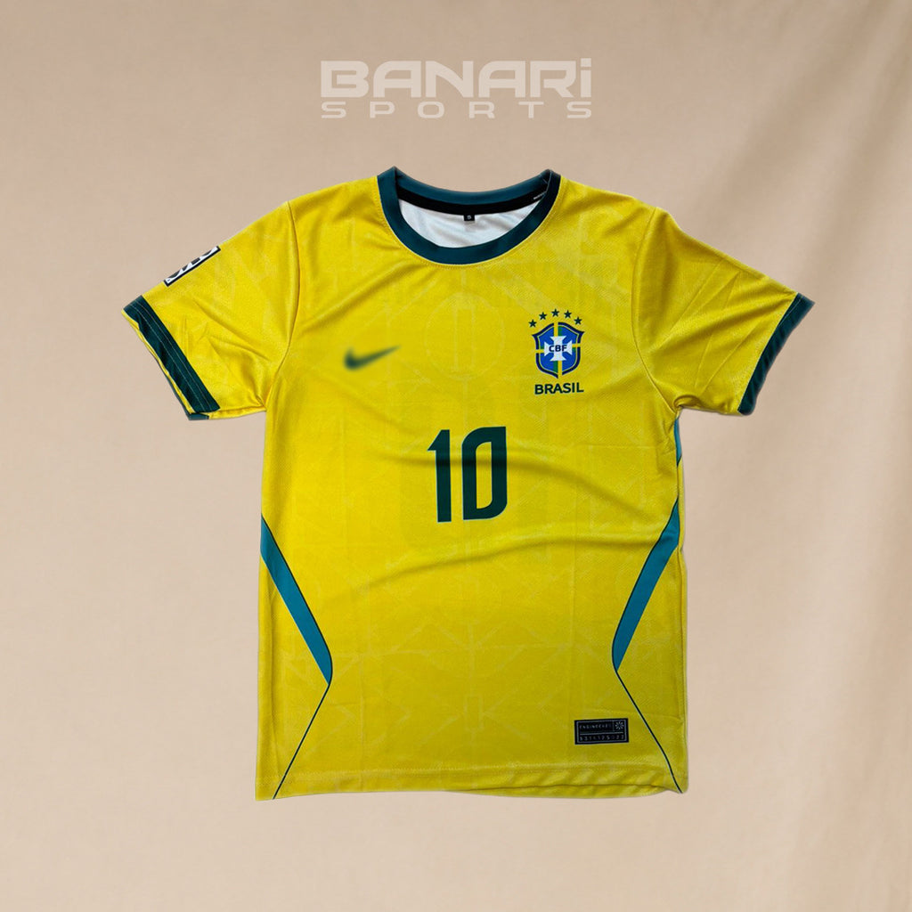 Brazil Neymar Jr. 10 2026 Home Jersey
