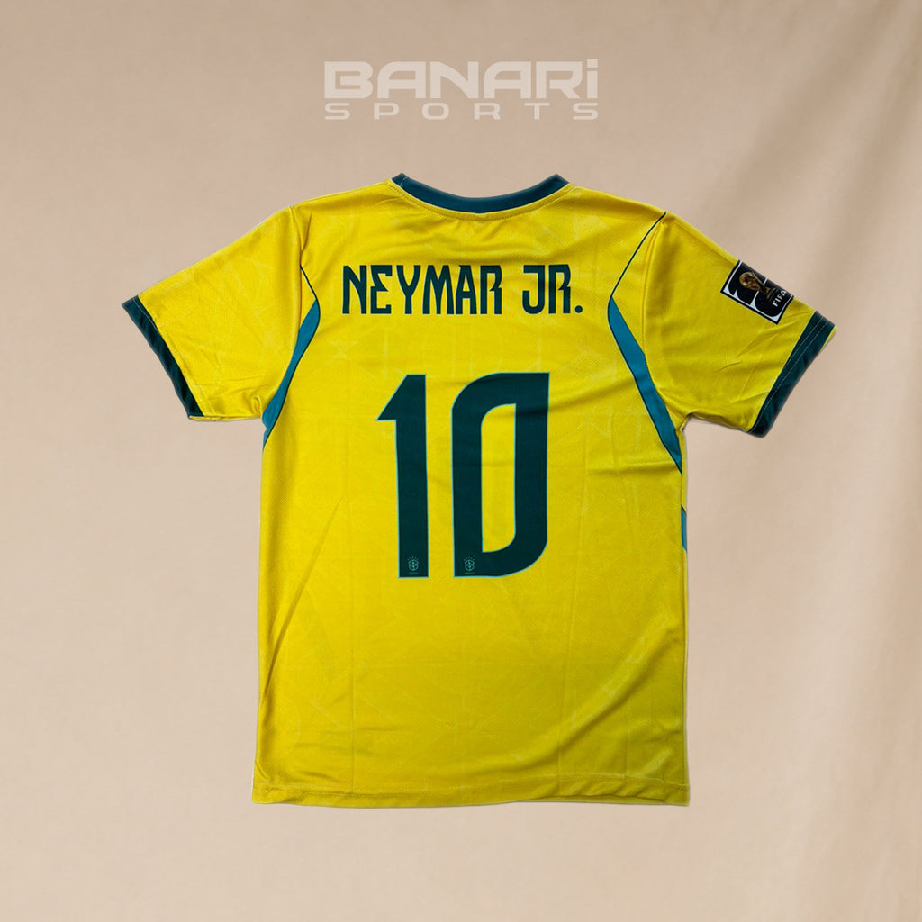 Brazil Neymar Jr. 10 2026 Home Jersey