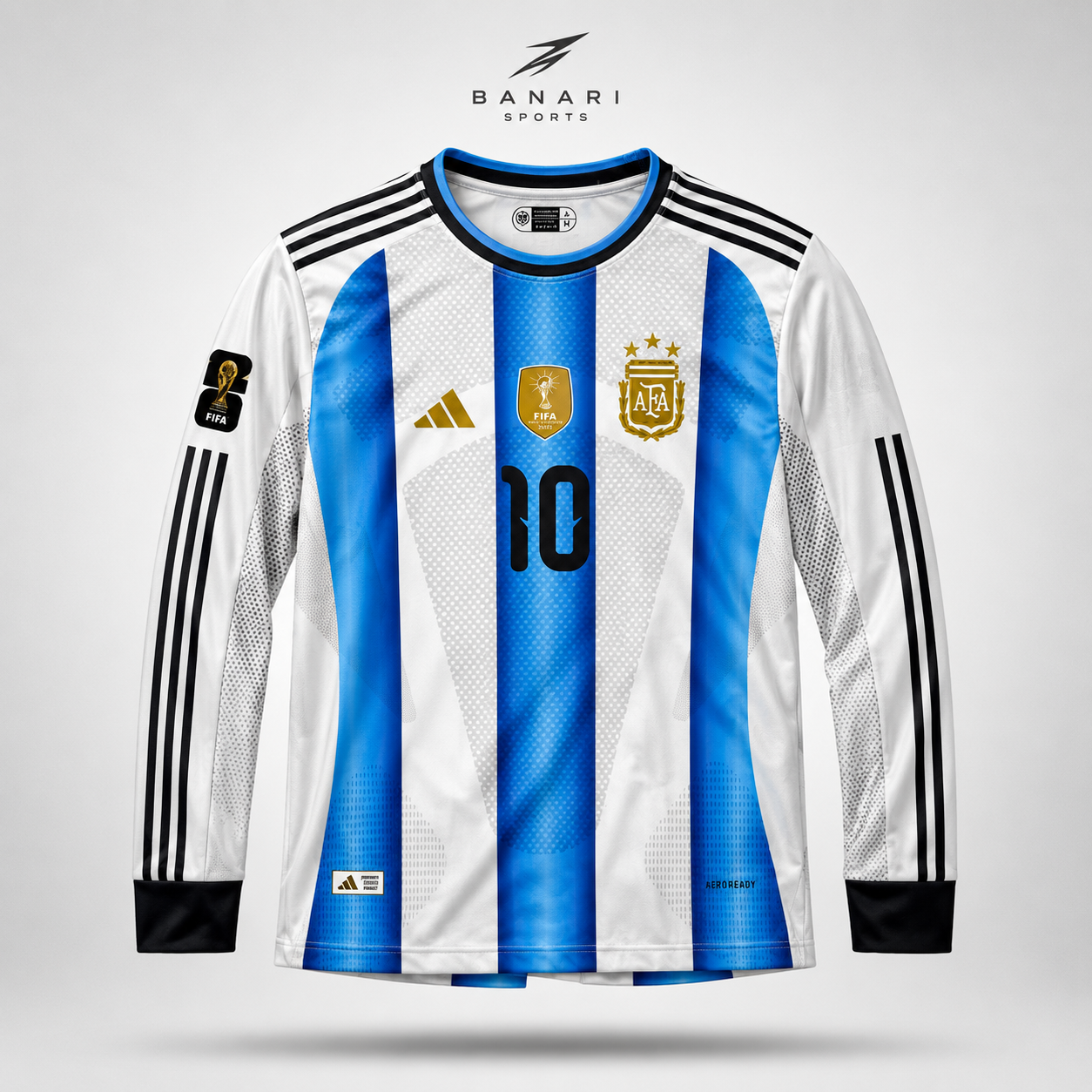 Argentina 2026 Home Long Sleeve Jersey