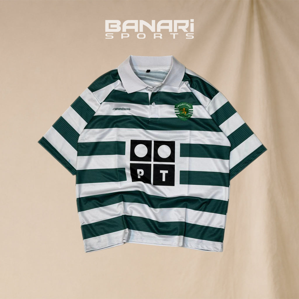 Sporting CP Retro Five Sleeve Jersey