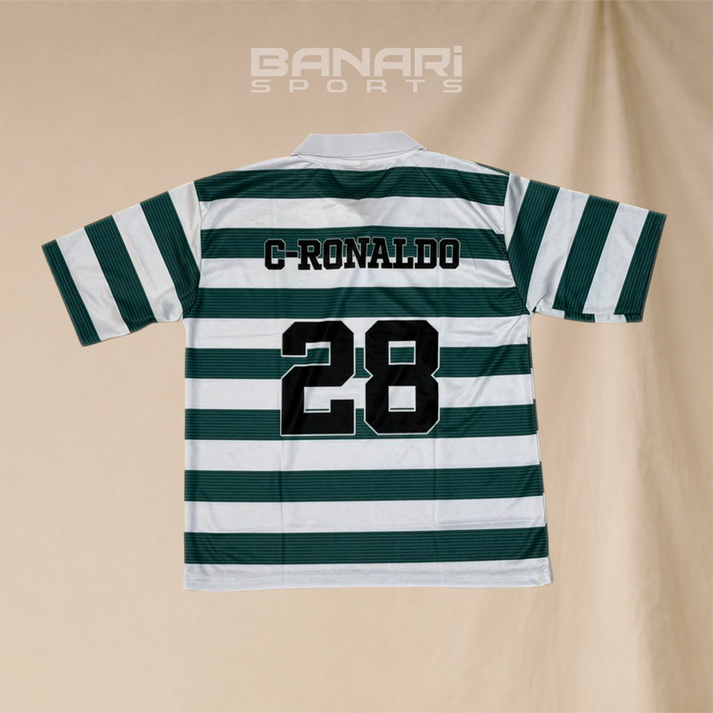 Sporting CP Retro Five Sleeve Jersey