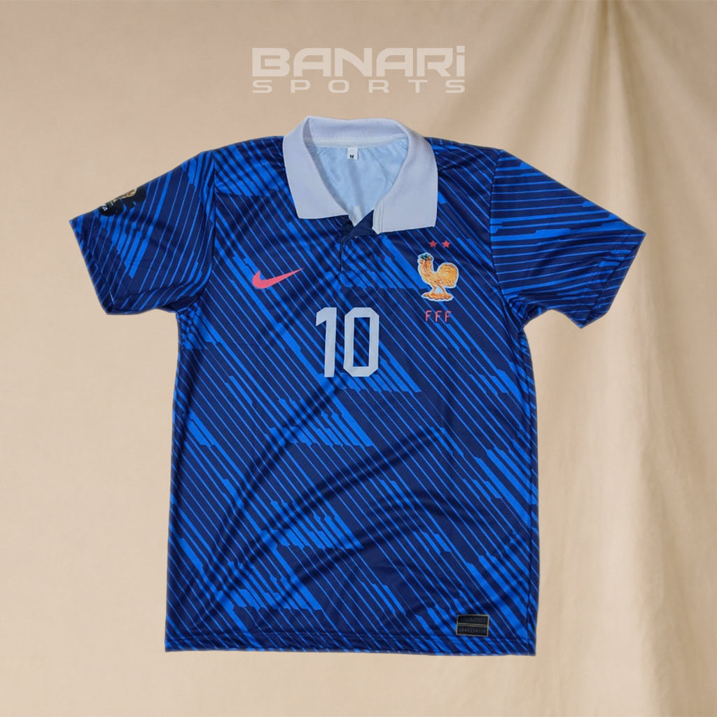 France Mbappé 10 2026 World Cup Home Jersey