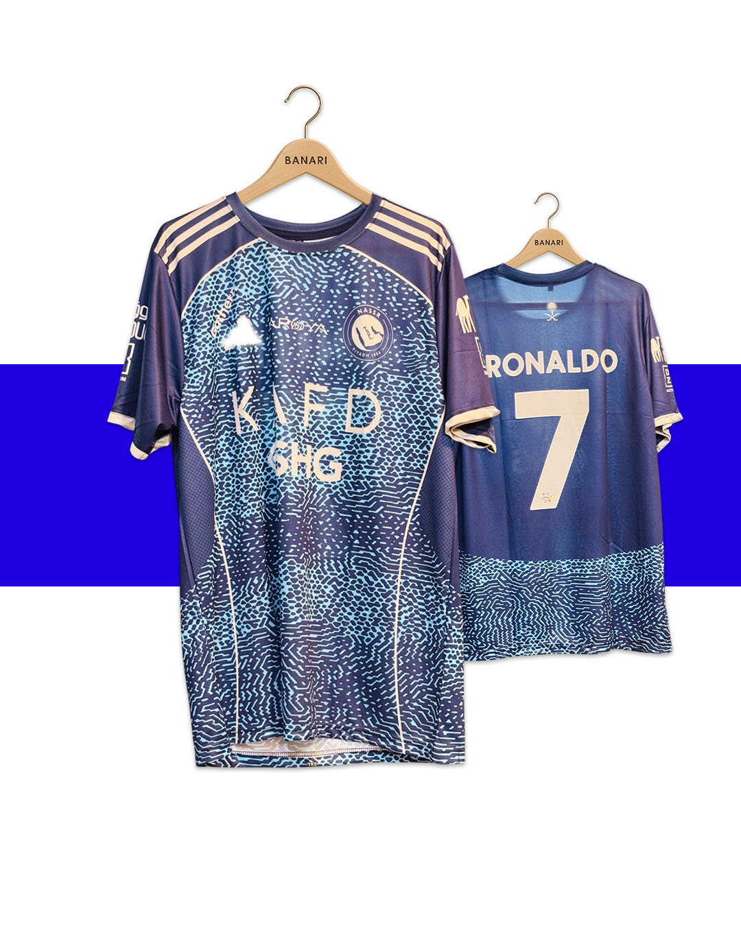 Al Nassr 2023/24 Home Kit – Ronaldo #7 Edition