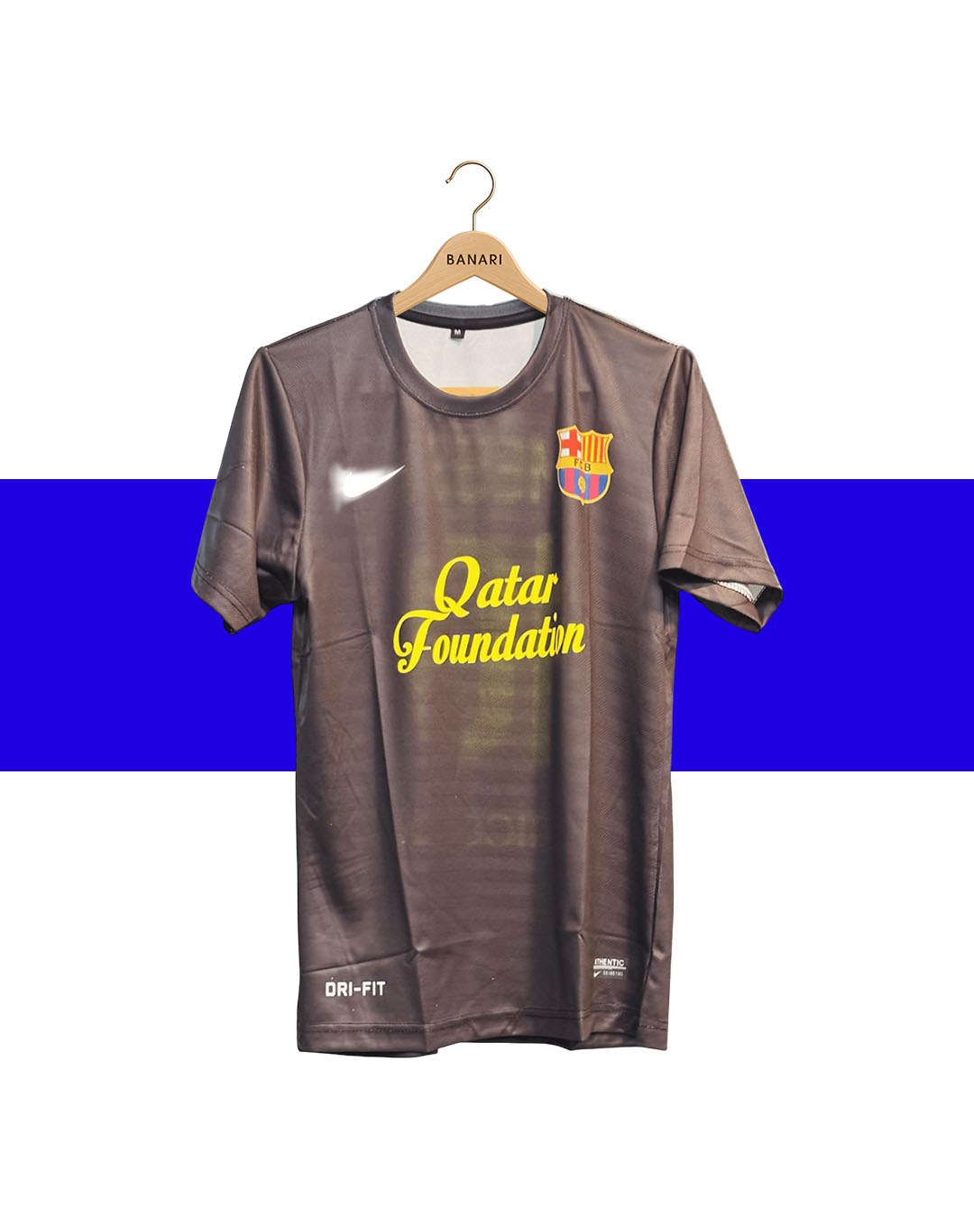 FC Barcelona 2011–12 Away Kit – Messi #10 Retro Edition