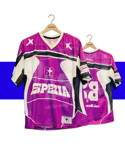 Spezia 88 Retro Mesh Jersey – Vintage Loose-Fit Edition