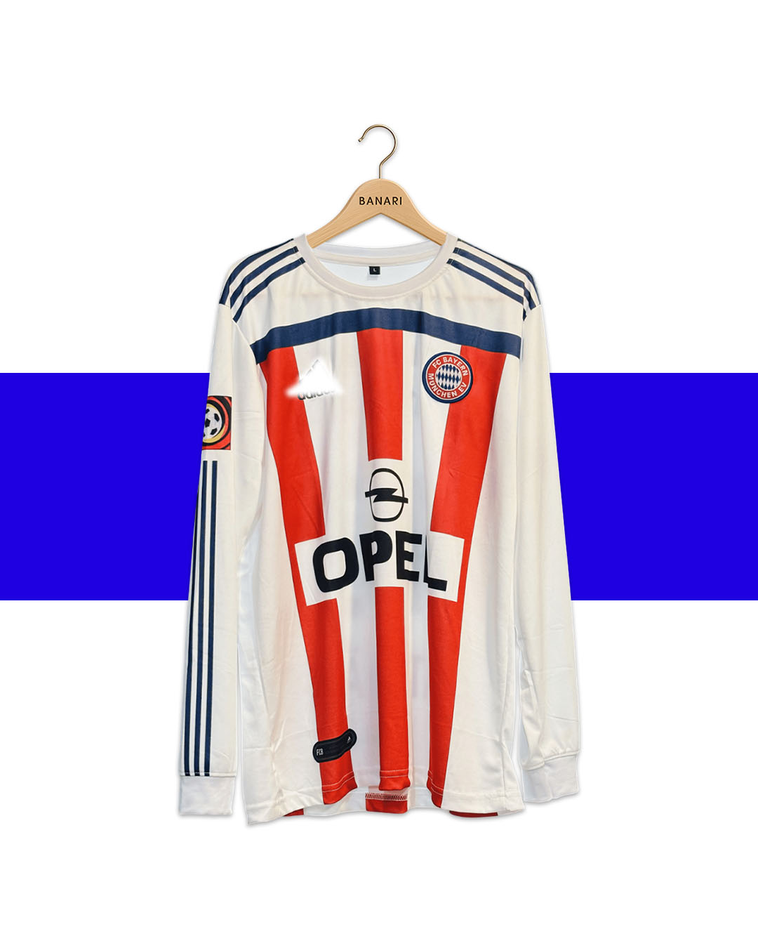 Bayern Munich 1995-96 Home Kit – Retro Edition (Lothar #10)